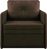 Кресло-кровать Brioli Пино О (рогожка, J5 коричневый)