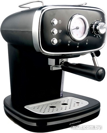 Рожковая помповая кофеварка MAUNFELD MF-736BK