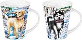 Набор кружек Elan Gallery Хаски и Лабрадор 880237