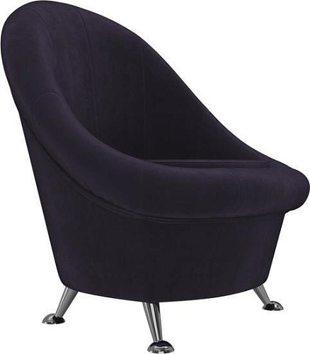 Интерьерное кресло Mebelico 252 105538 (велюр, фиолетовый)