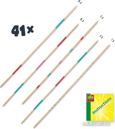 Активная игра SES Creative Палочки Микадо XXL 02295