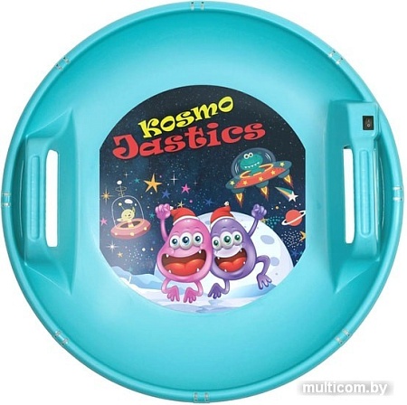 Санки-ледянка Цикл Kosmo jastics (голубой)
