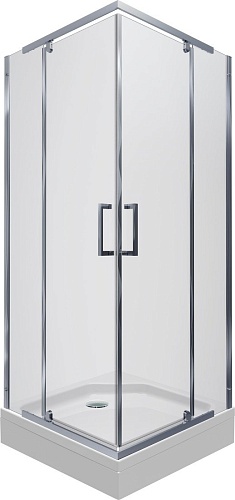 Душевой уголок Triton Каппа-Хром 90x90 (с поддоном)