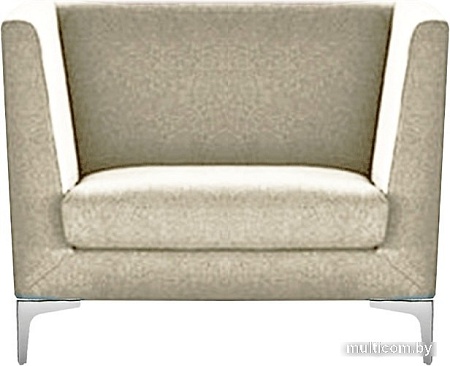 Интерьерное кресло Brioli Виг (рогожка, J1 кремовый)