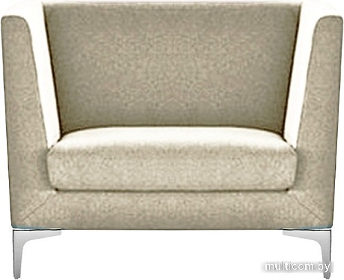 Интерьерное кресло Brioli Виг (рогожка, J1 кремовый)