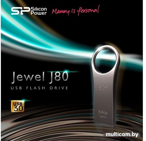 USB Flash Silicon-Power Jewel J80 8GB (SP008GBUF3J80V1T)