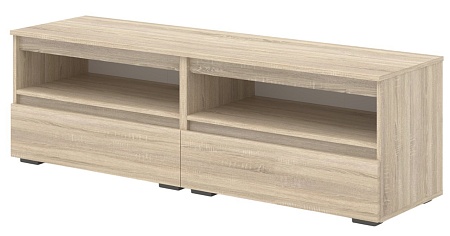 Тумба Кортекс-мебель Бари ТВ 160 2ш-2 (дуб сонома/дуб сонома/дуб сонома)