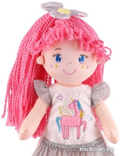 Кукла Maxitoys Кэтти с розовыми волосами в платье MT-CR-D01202316-35