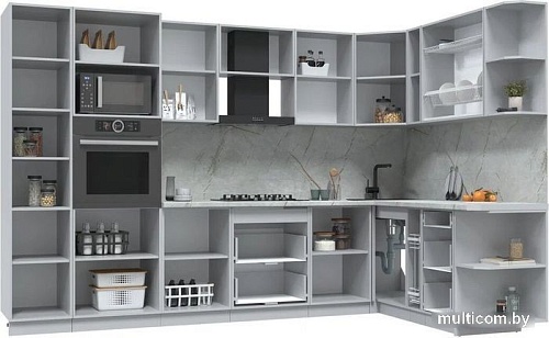 Интерлиния Берес 1.88x3.2 ВТ правая (дуб снежный/серый каспий)