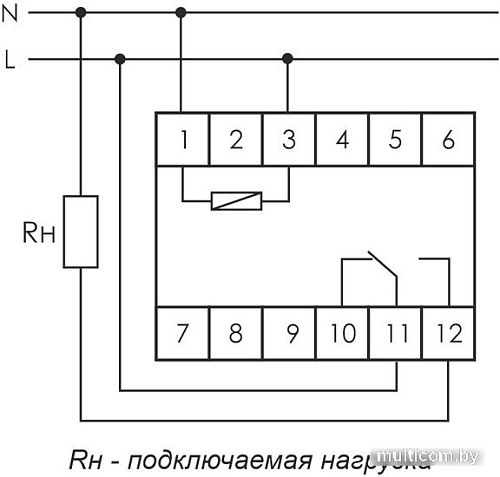 Реле времени Евроавтоматика F&F PCU-511U EA02.001.011