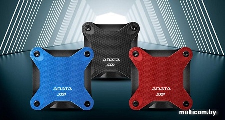 Внешний накопитель A-Data SD600Q ASD600Q-480GU31-CRD 480GB (красный)