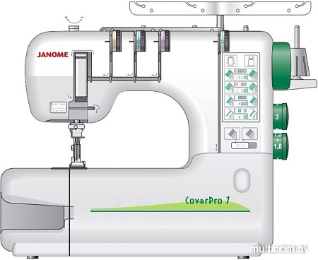 Оверлок Janome Cover Pro 7