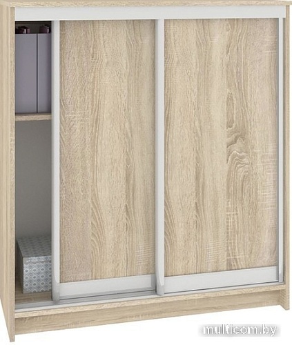 Тумба для обуви Кортекс-мебель Сенатор ШК42 Классика (дуб сонома)