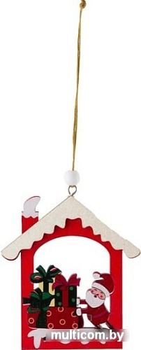 Елочная игрушка Волшебная страна Домик 007611