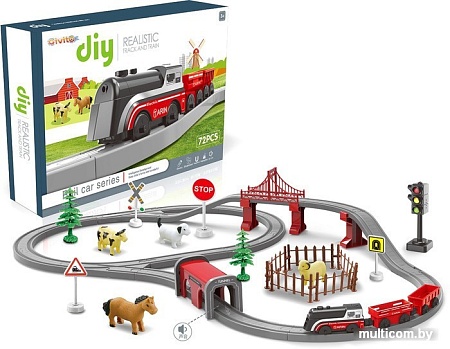 Набор железной дороги Givito Мой город G211-021