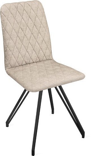 Стул Трия Стенли К4 (черный муар/микровелюр Duna Brilliant)