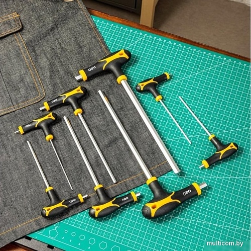 Набор ключей Deli DL233108 (8 предметов)