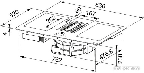 Варочная панель Franke FMA 839 HI