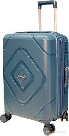Чемодан-спиннер Mironpan 23104 58 см (синий)
