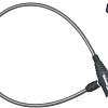 Тросовый велосипедный замок Tonyon 8x650 414K-0865 (черный)
