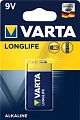 Батарейки Varta Longlife 9V 4122