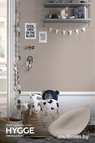 Краска Finntella Foxy Lapselli Matte Hygge F-50-1-1-FL213 0.9 л (коричневый)