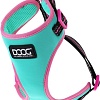 Шлея Doog Neoflex Rin Tin Tin HARTIN-S (бирюзовый с розовым кантом)