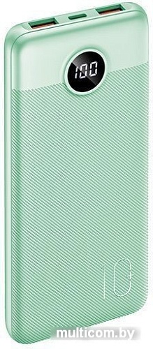 Внешний аккумулятор TFN Razer LCD 10 PD 10000mAh (мятный)