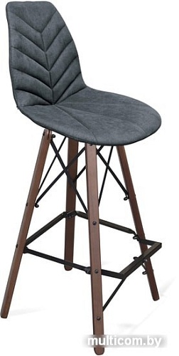 Стул Sheffilton SHT-ST29-C4/S80 (графит/темный орех)