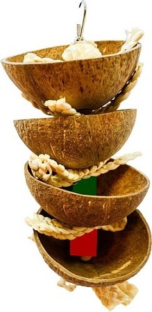 Кормушка Happy Bird Кокосовые половинки H77254