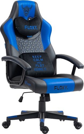 Игровое (геймерское) кресло FLOKY Huginn Blue SP (синий)