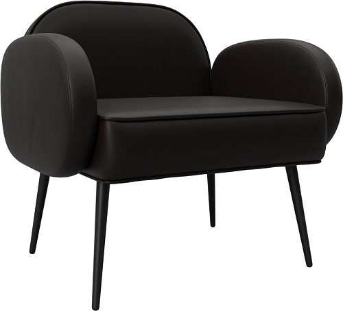 Интерьерное кресло Лига диванов Лига-086 132433 (экокожа Grifon 12 коричневый)