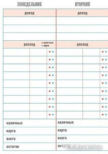 Бомбора. CashBook. Мои доходы и расходы. 7-е издание