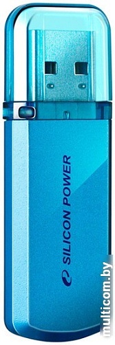 USB Flash Silicon-Power Helios 101 Blue 64GB (SP064GBUF2101V1B)