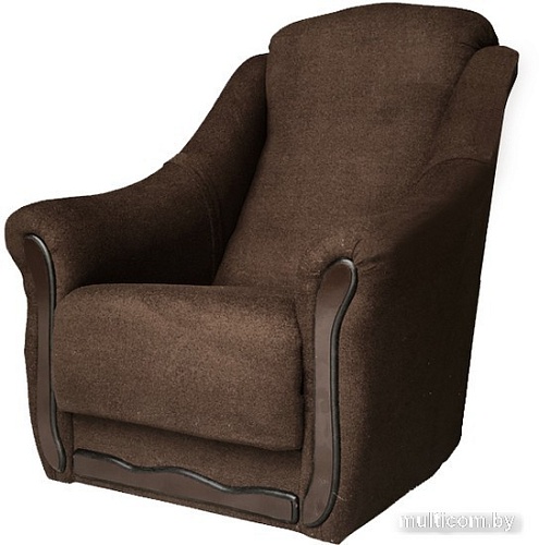 Интерьерное кресло Асмана Анна (астра 14/темно-коричневый)