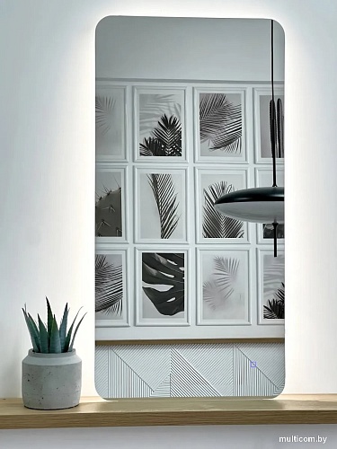 Зеркало с подсветкой eMZe Smartphone 50x100 LED.SMART.50.100.4K (с подсветкой)