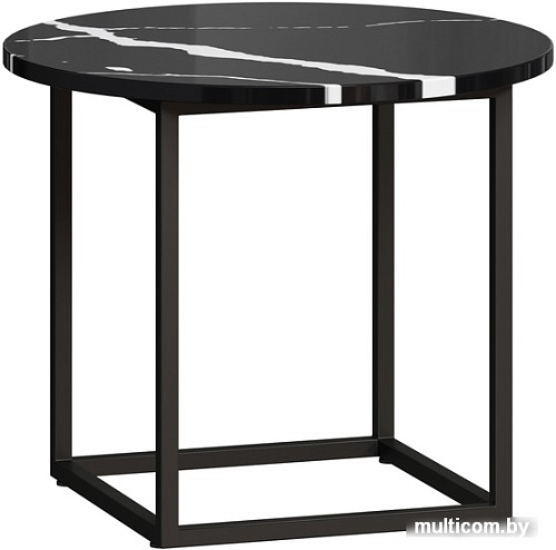 Журнальный столик LoftyHome Годмар Арти 1627387 (мрамор блэк)