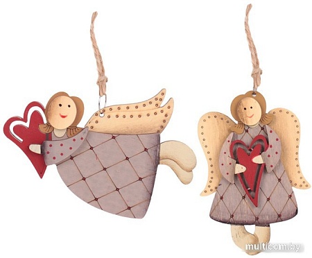 Елочная игрушка Darvish Ангел DV-C-295 (2шт)