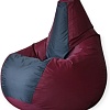Кресло-мешок Mio Tesoro Груша Kombo XXL GF-130x85-BG (бордовый)