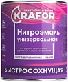 Эмаль Krafor НЦ-132 1.7 кг (черный)