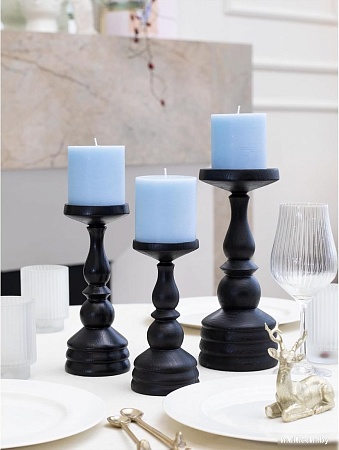 Набор свечей Мелт 75 мм (3 шт, голубой)