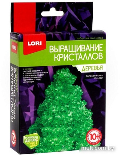 Набор для опытов Lori Деревья. Зеленая елочка Крд-002