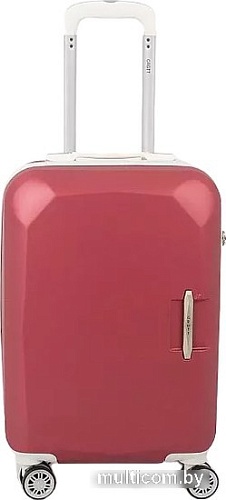 Чемодан-спиннер Grott 263-MD2203/5-20 (бордовый)