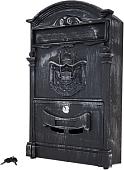 Почтовый ящик Аллюр №4010В (старое серебро)
