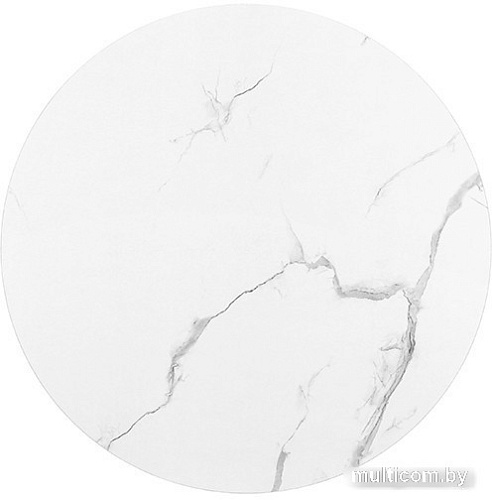 Журнальный столик El Casa 240322 (белый мрамор)