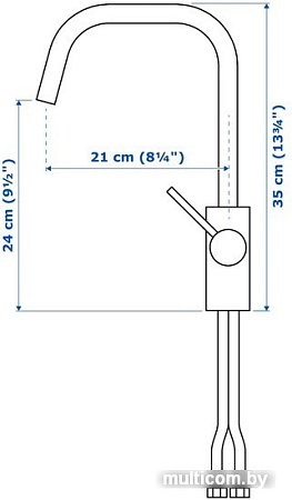 Смеситель Ikea Элмарен 803.557.18