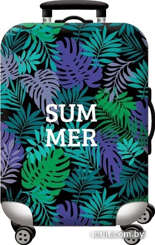 Чехол для чемодана RoadLike Way 378326 (M, зеленый)