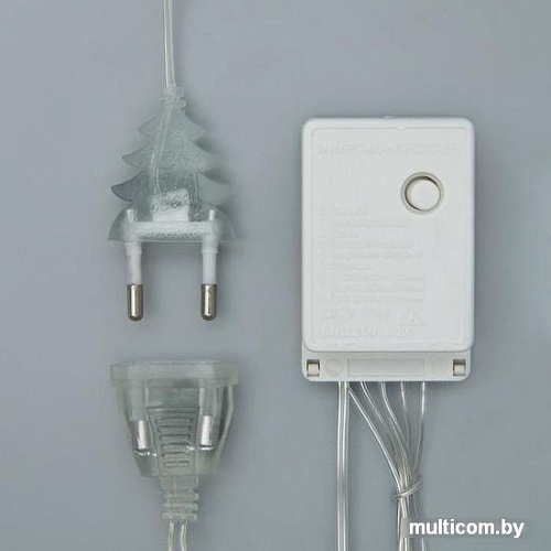 Световой дождь Luazon Занавес 360 LED 2х1.5м (белый) 2361721