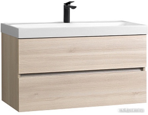 Belux Тумба под умывальник Париж НП 90-02 (183, акация лэйкленд светлый)