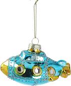 Елочная игрушка Gisela Graham All Glass. Субмарина 2046